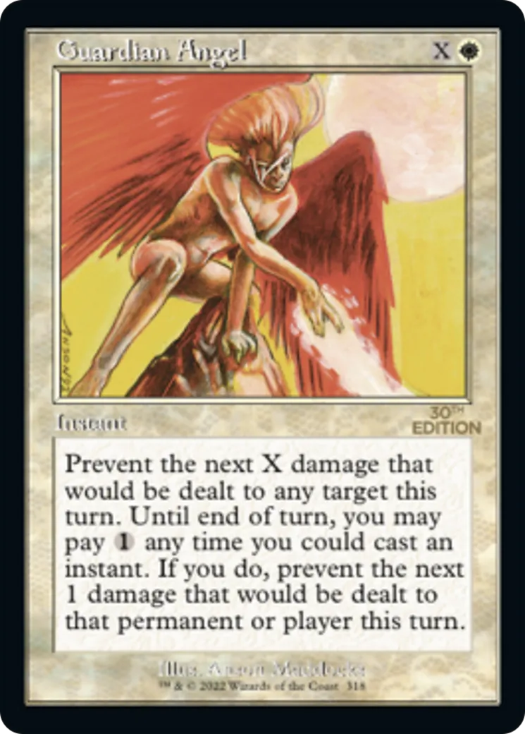 Guardian Angel from 30th Anniversary Edition - Magic: The Gathering