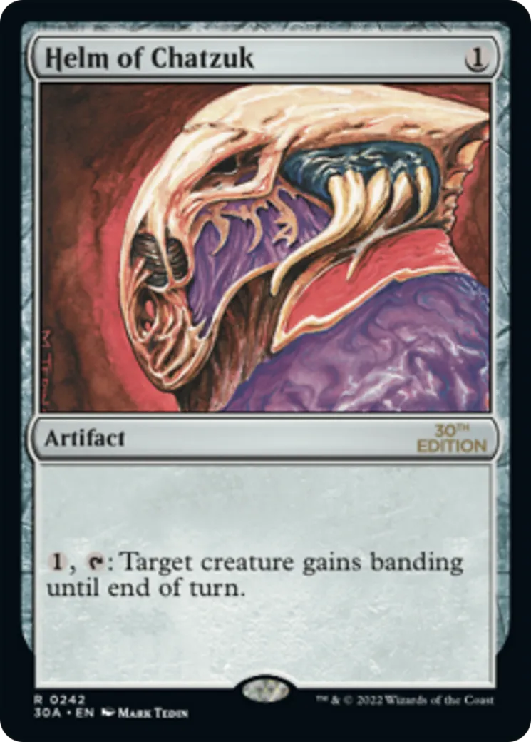 Helm of Chatzuk — 30th Anniversary Edition — Magic: The Gathering