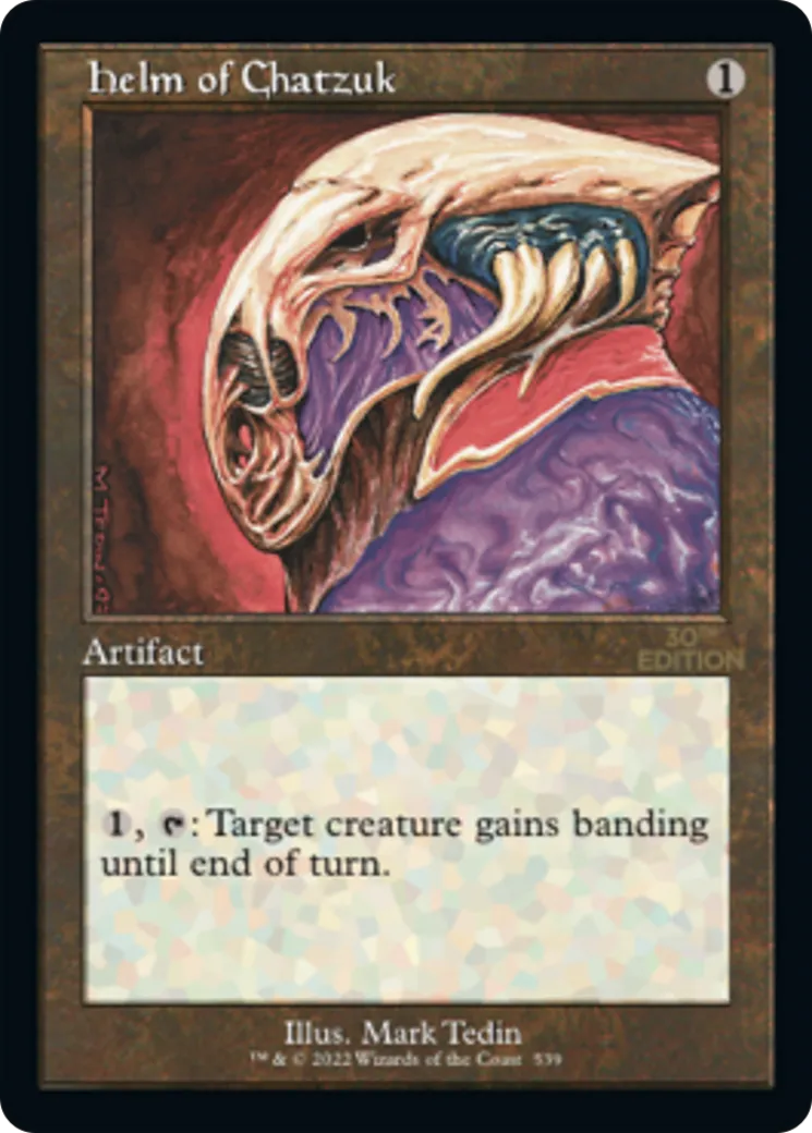 Helm of Chatzuk — 30th Anniversary Edition — Magic: The Gathering