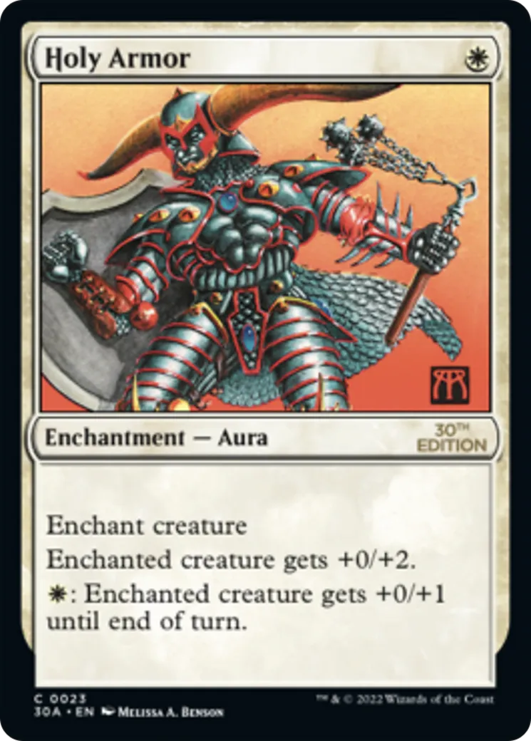 Holy Armor — 30th Anniversary Edition — Magic: The Gathering
