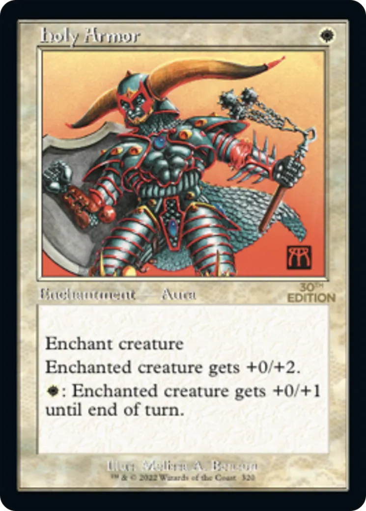 Armure sacrée — 30th Anniversary Edition — Magic: The Gathering