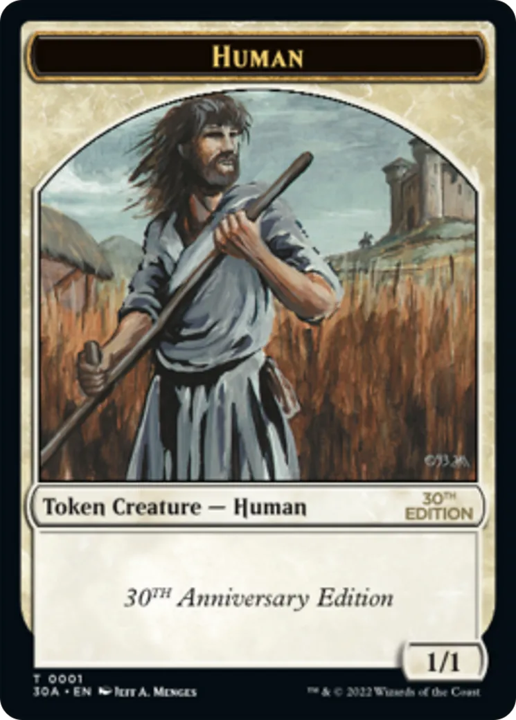Human — 30th Anniversary Edition — Magic: The Gathering