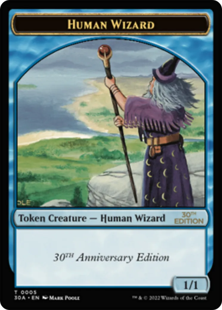 Human Wizard — 30th Anniversary Edition — Magic: The Gathering