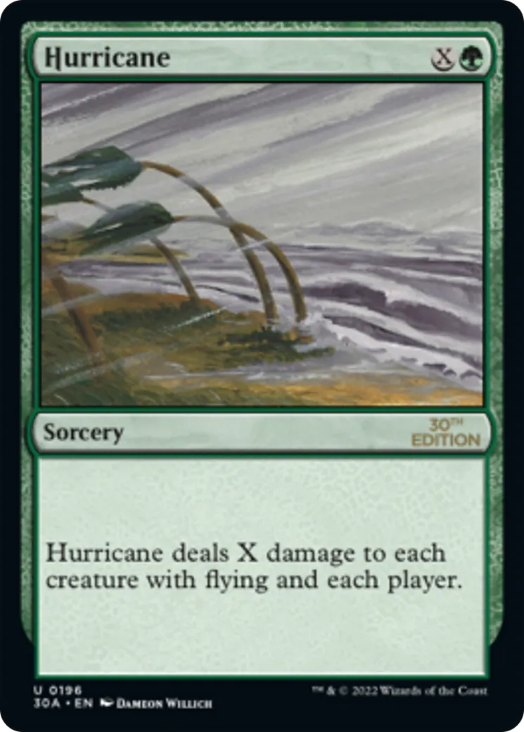 Ouragan — 30th Anniversary Edition — Magic: The Gathering