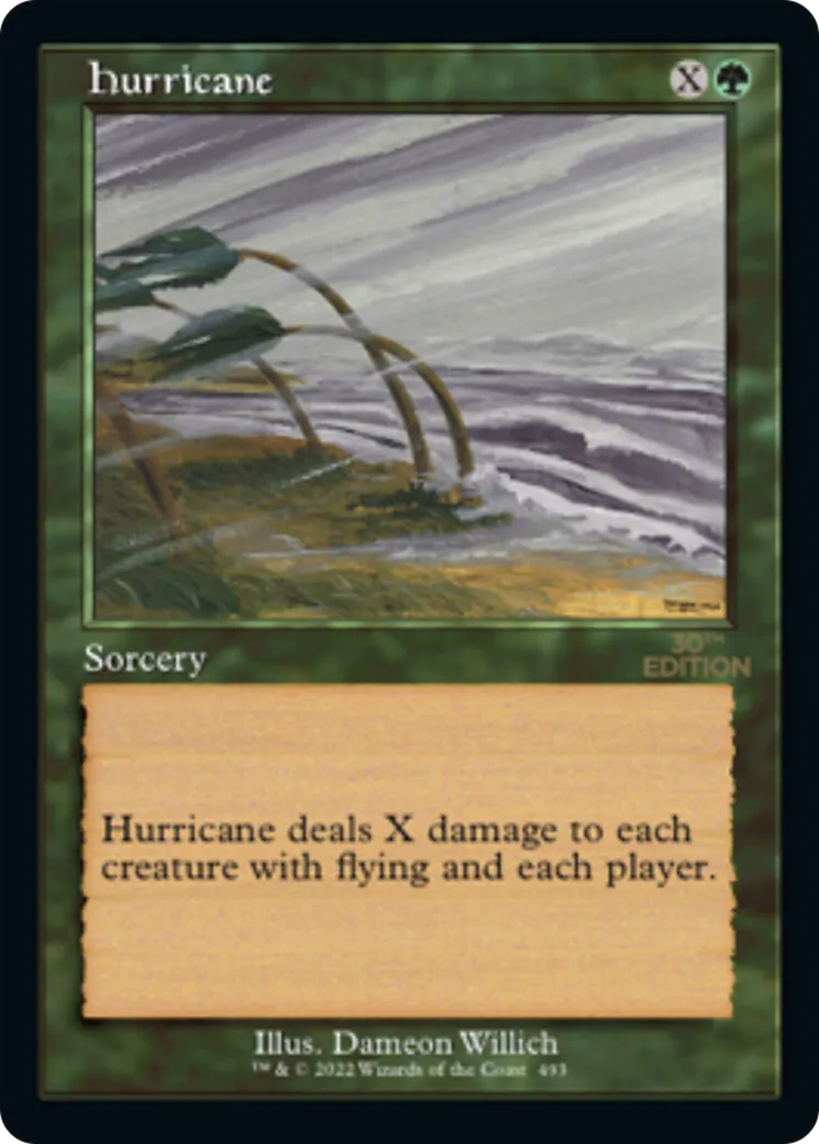 Ouragan — 30th Anniversary Edition — Magic: The Gathering