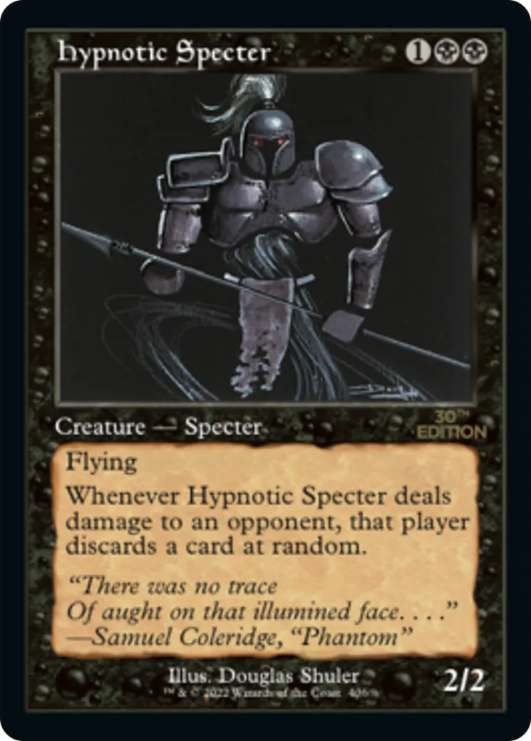 Hypnotic Specter — 30th Anniversary Edition — Magic: The Gathering