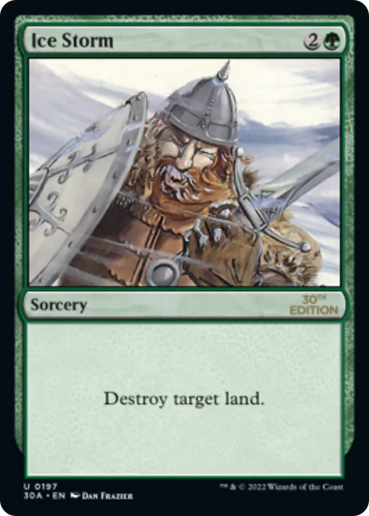 Ice Storm — 30th Anniversary Edition — Magic: The Gathering