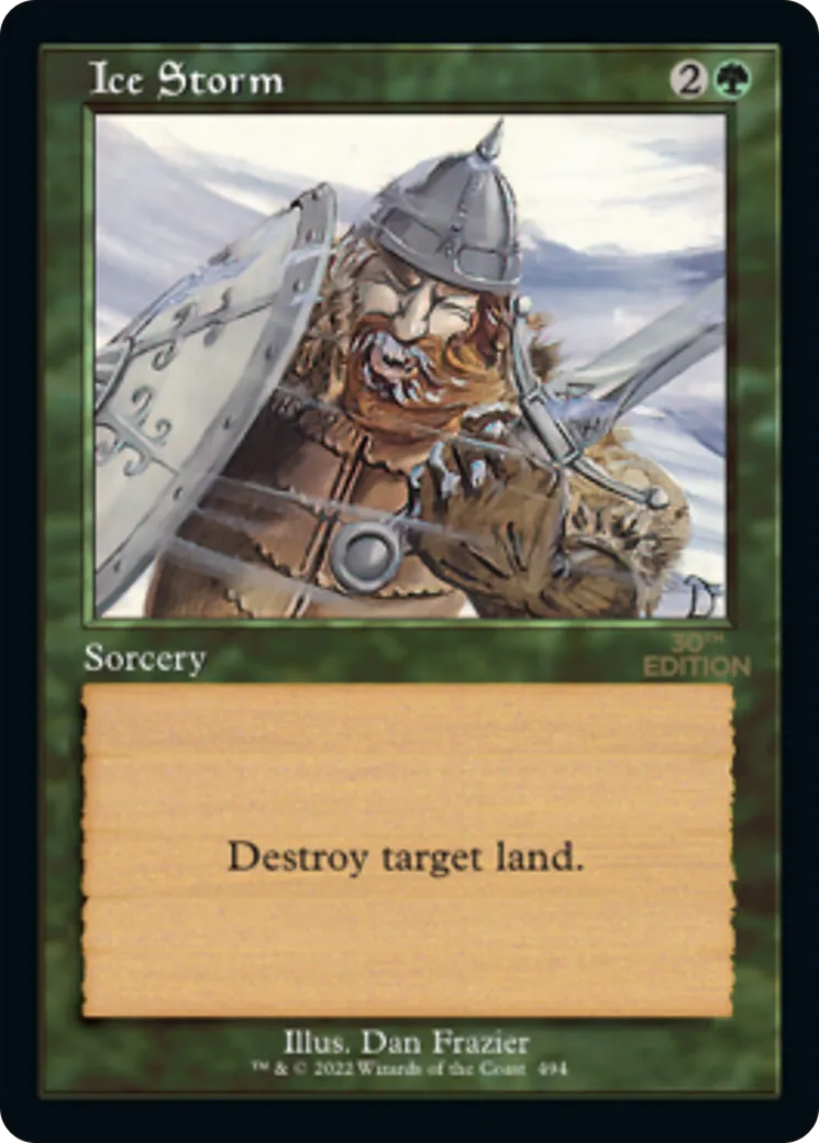 Ice Storm — 30th Anniversary Edition — Magic: The Gathering