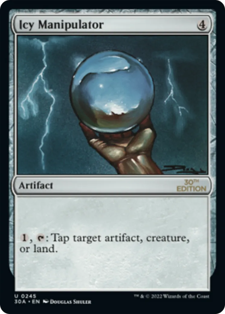 Manipulateur glacial — 30th Anniversary Edition — Magic: The Gathering
