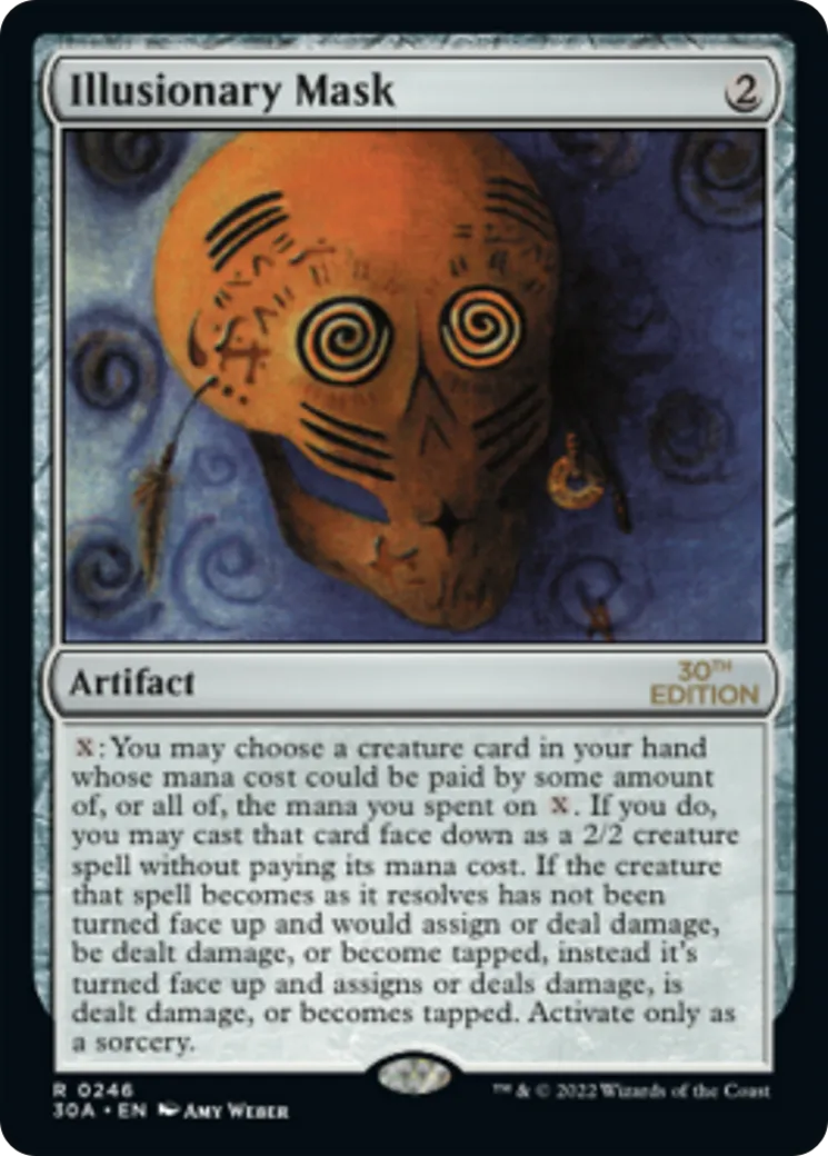 Illusionary Mask from 30th Anniversary Edition - Magic: The Gathering