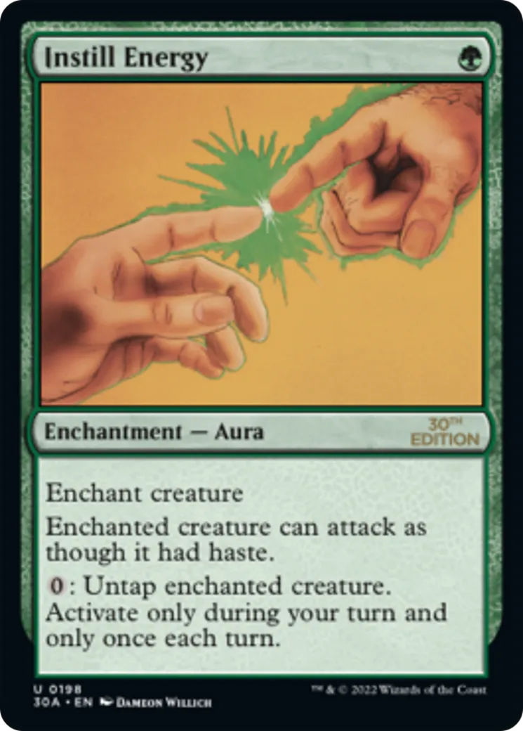 Instill Energy from 30th Anniversary Edition - Magic: The Gathering