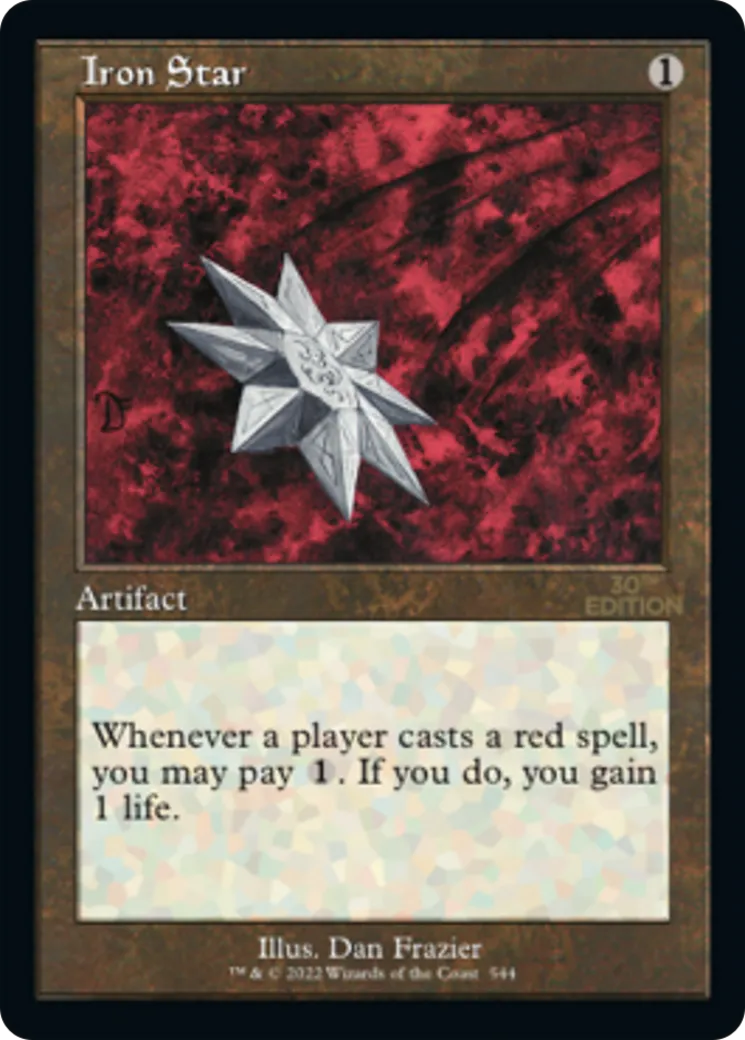 Iron Star — 30th Anniversary Edition — Magic: The Gathering