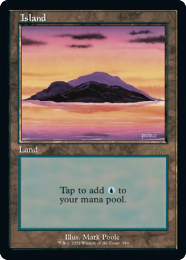 Island — 30th Anniversary Edition — Magic: The Gathering