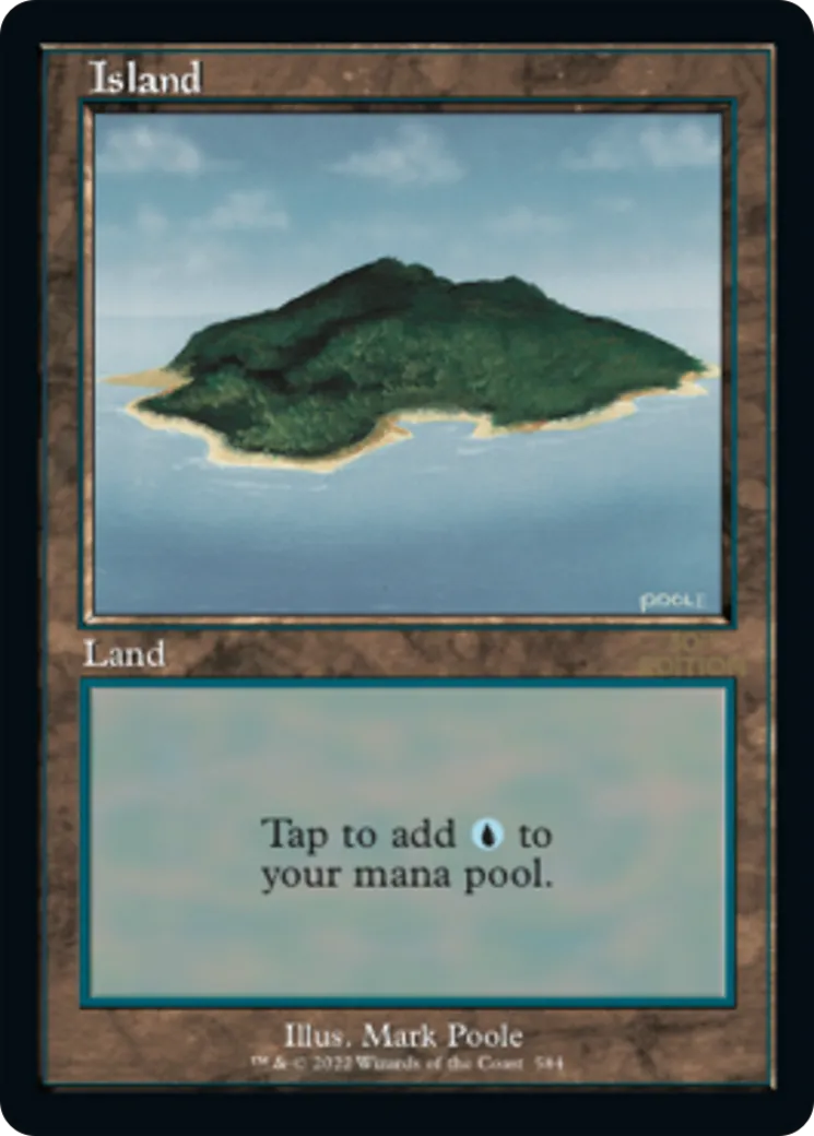 Island — 30th Anniversary Edition — Magic: The Gathering