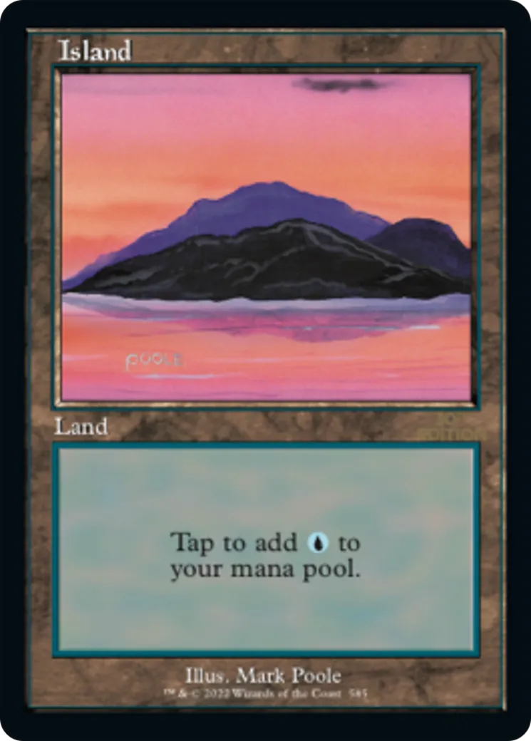 Island — 30th Anniversary Edition — Magic: The Gathering