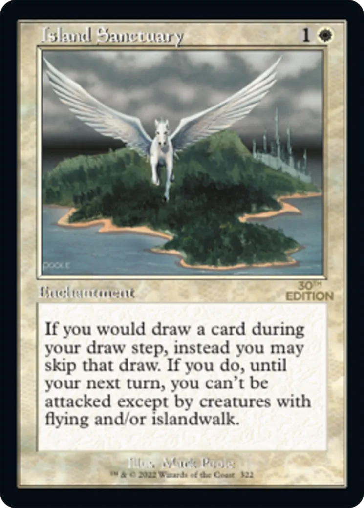 Ile sanctuaire from 30th Anniversary Edition - Magic: The Gathering