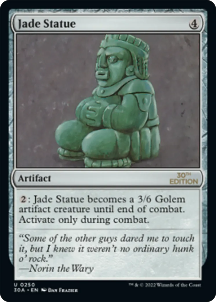 Statue de jade — 30th Anniversary Edition — Magic: The Gathering
