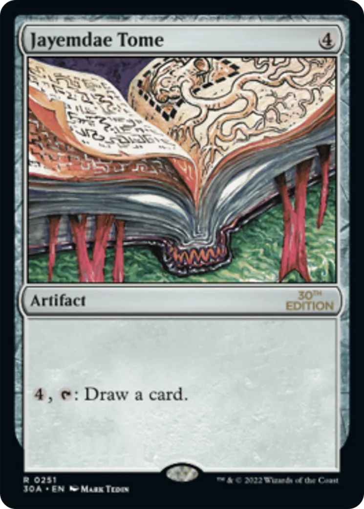 Grimoire de Jayemdae — 30th Anniversary Edition — Magic: The Gathering