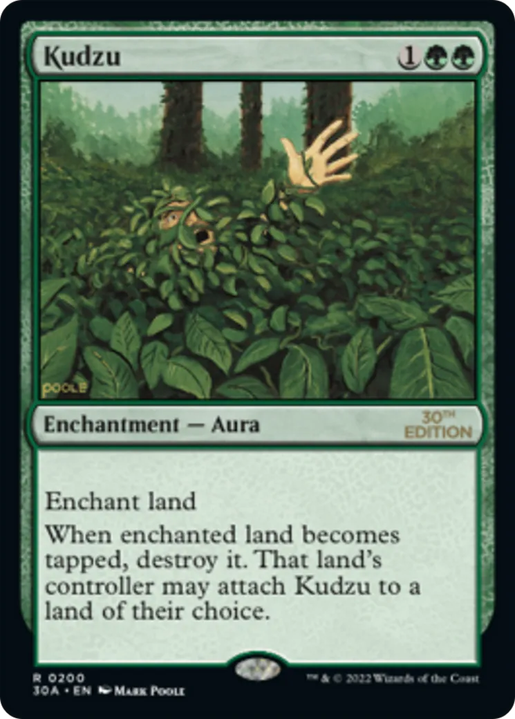Kudzu — 30th Anniversary Edition — Magic: The Gathering
