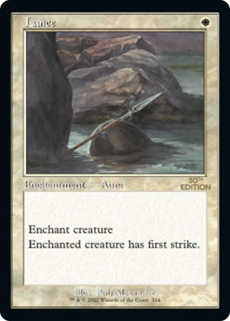 Lance — 30th Anniversary Edition — Magic: The Gathering