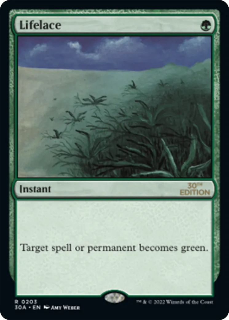 Lifelace — 30th Anniversary Edition — Magic: The Gathering