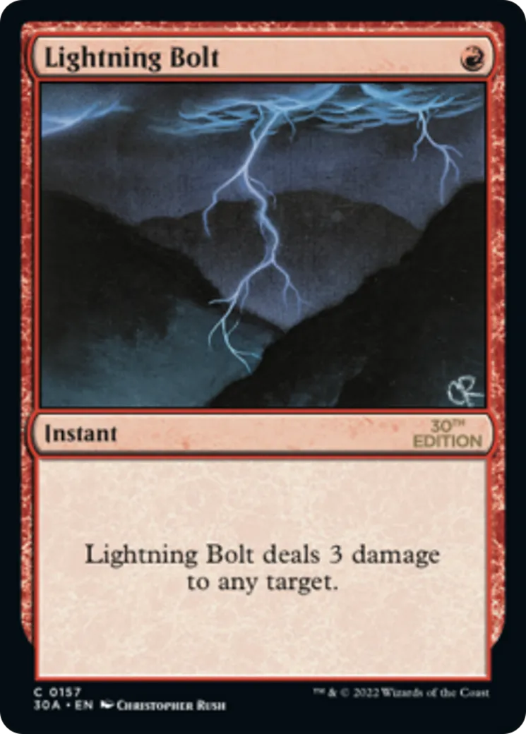 Foudre — 30th Anniversary Edition — Magic: The Gathering