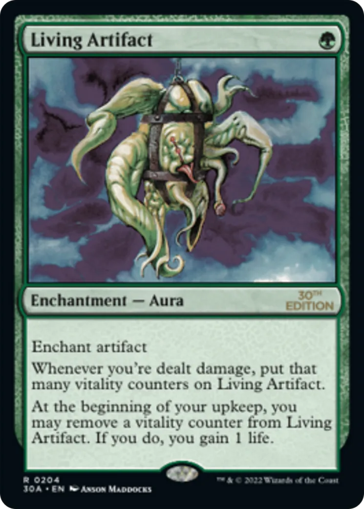 Living Artifact — 30th Anniversary Edition — Magic: The Gathering