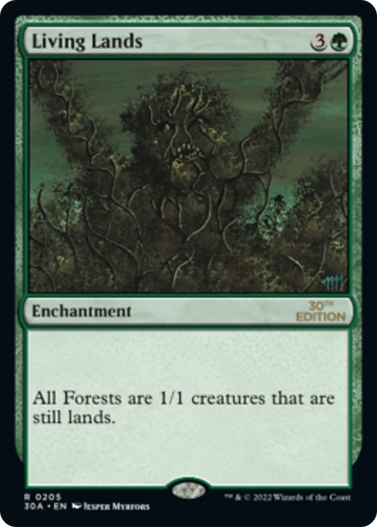 Living Lands — 30th Anniversary Edition — Magic: The Gathering
