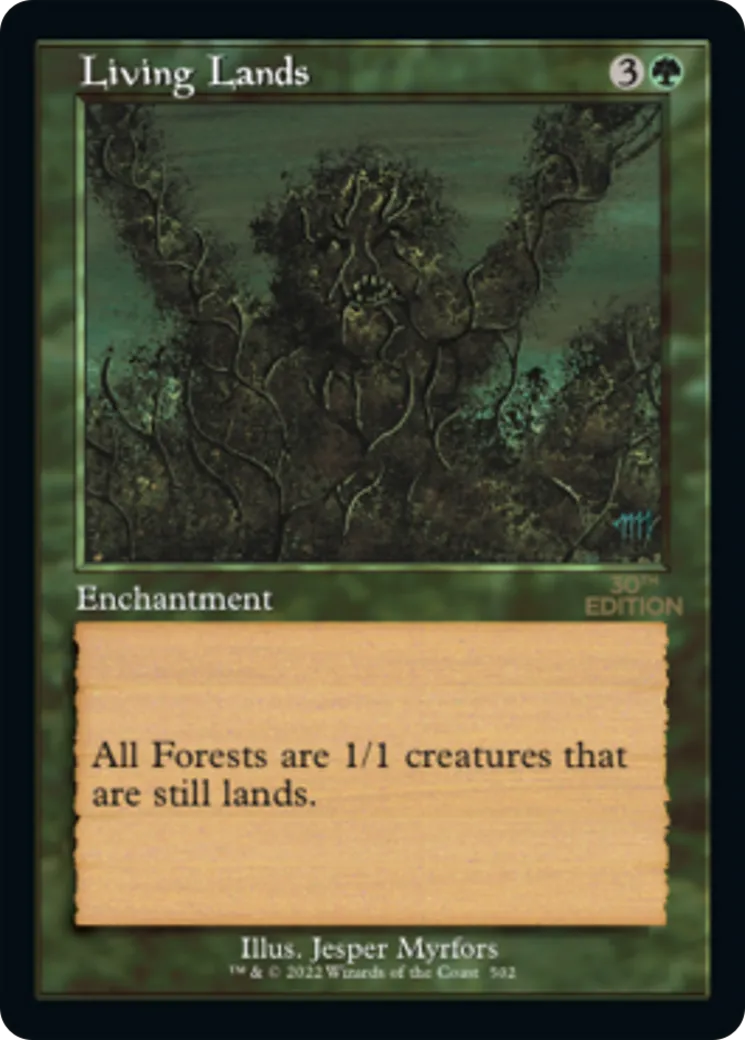 Living Lands — 30th Anniversary Edition — Magic: The Gathering
