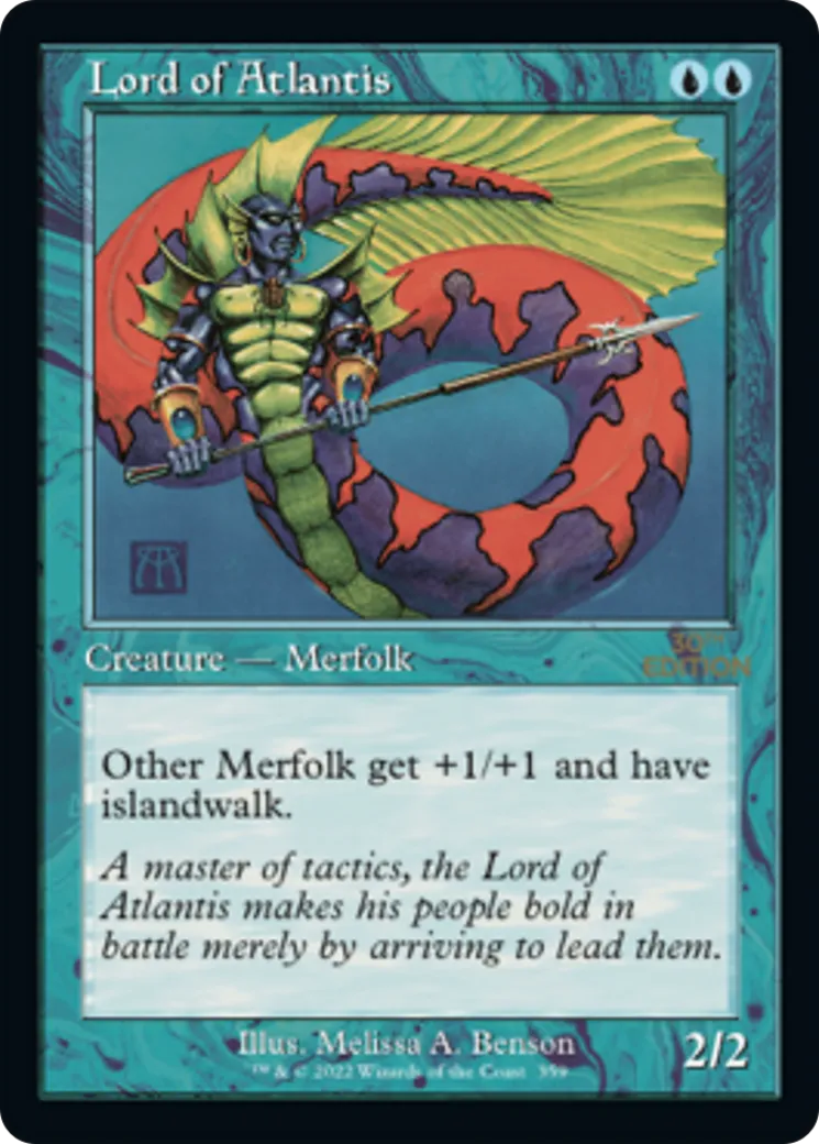 Lord of Atlantis — 30th Anniversary Edition — Magic: The Gathering
