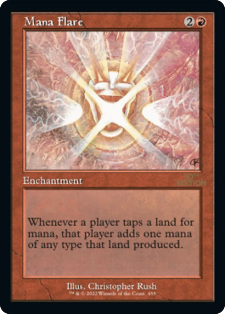 Flamboiement de mana — 30th Anniversary Edition — Magic: The Gathering