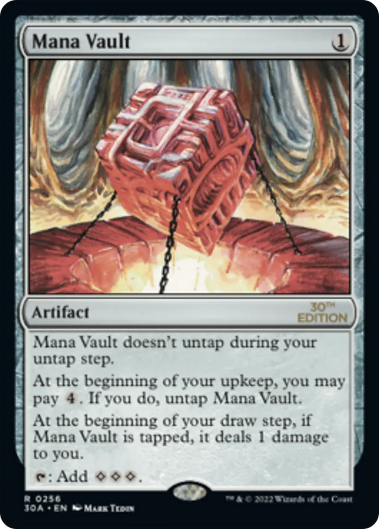 Mana Vault — 30th Anniversary Edition — Magic: The Gathering