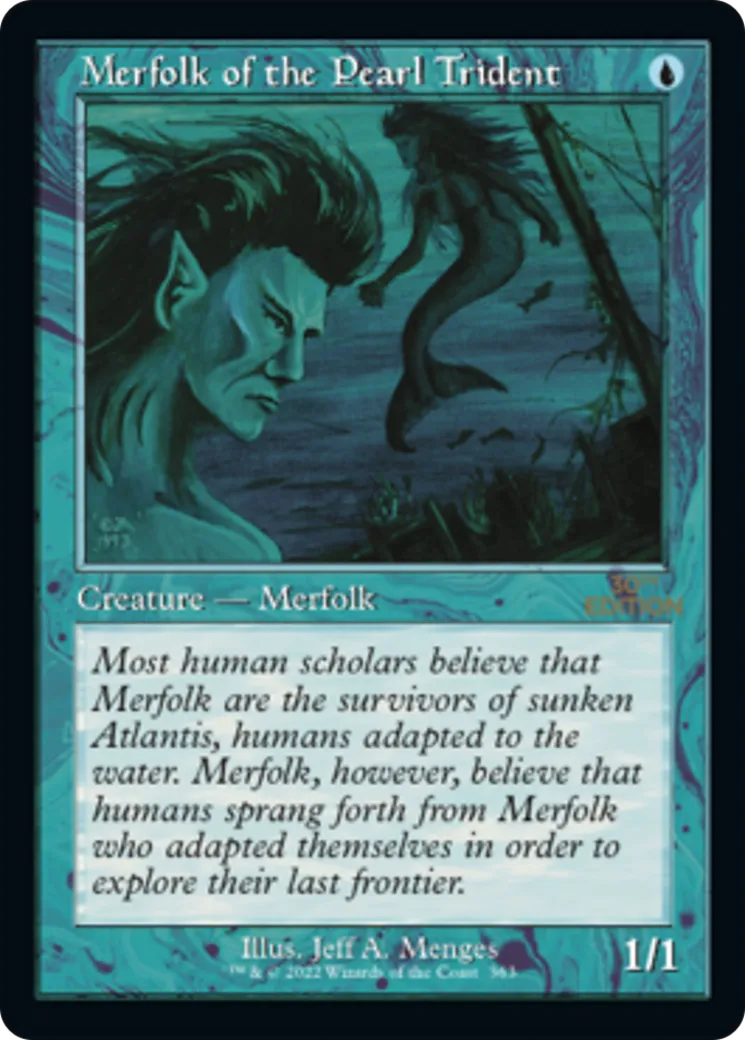 Ondin du Trident de perles — 30th Anniversary Edition — Magic: The Gathering