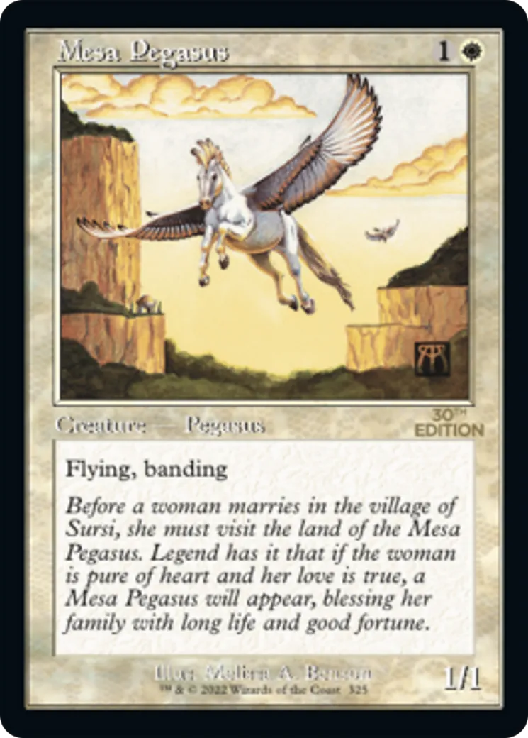 Pégase de Mesa — 30th Anniversary Edition — Magic: The Gathering