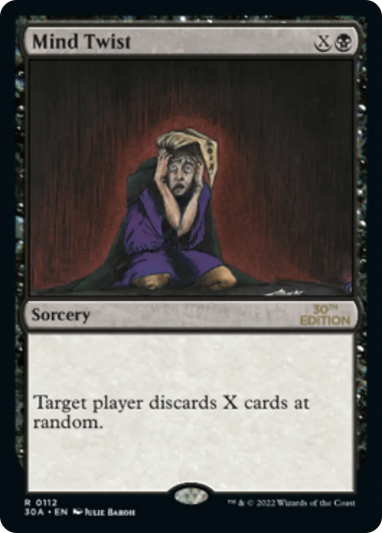 Mind Twist — 30th Anniversary Edition — Magic: The Gathering
