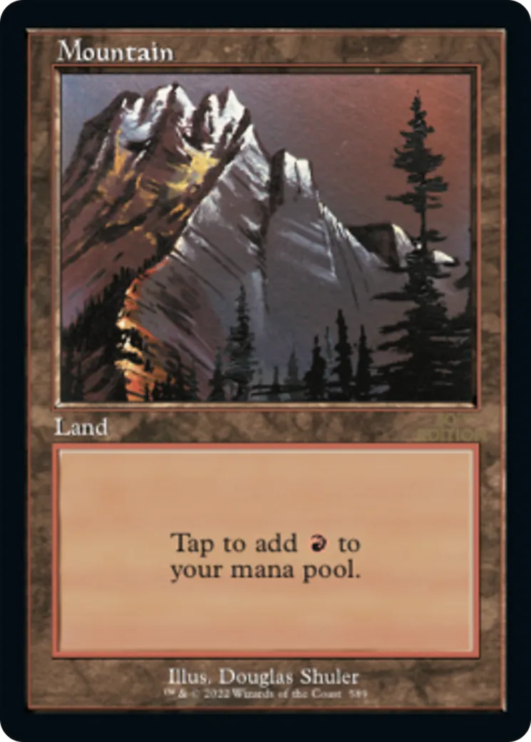 Mountain — 30th Anniversary Edition — Magic: The Gathering