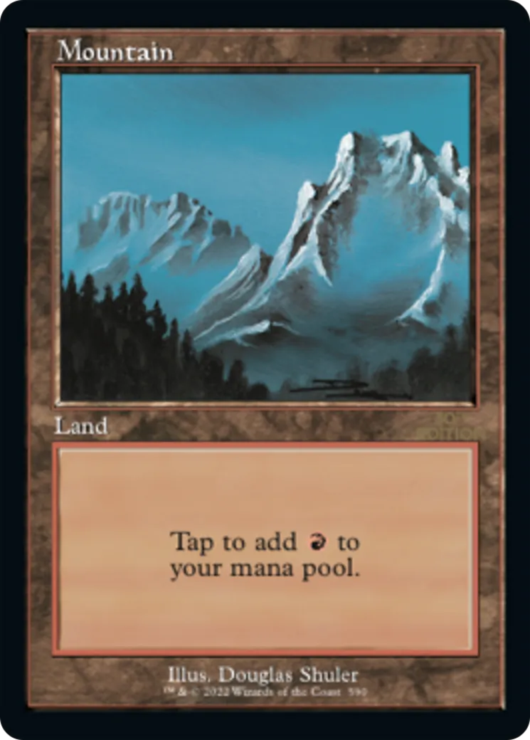 Mountain — 30th Anniversary Edition — Magic: The Gathering