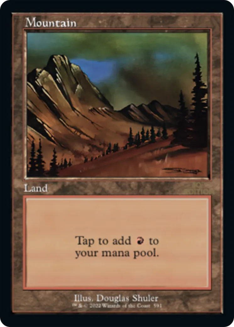 Mountain — 30th Anniversary Edition — Magic: The Gathering