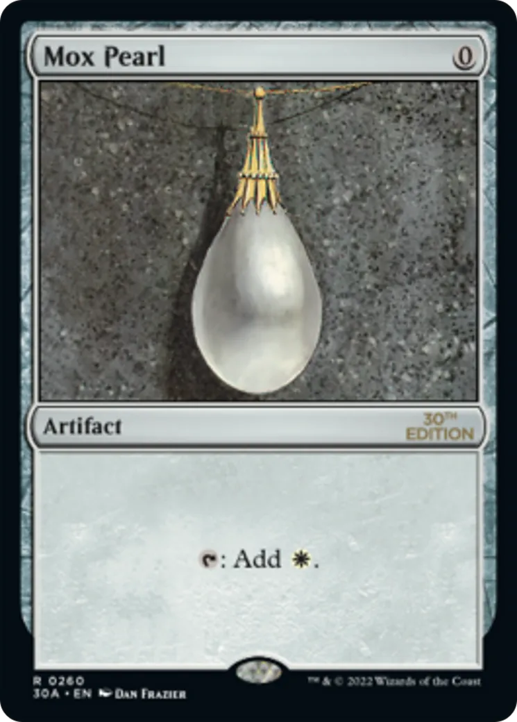 Mox Pearl — 30th Anniversary Edition — Magic: The Gathering