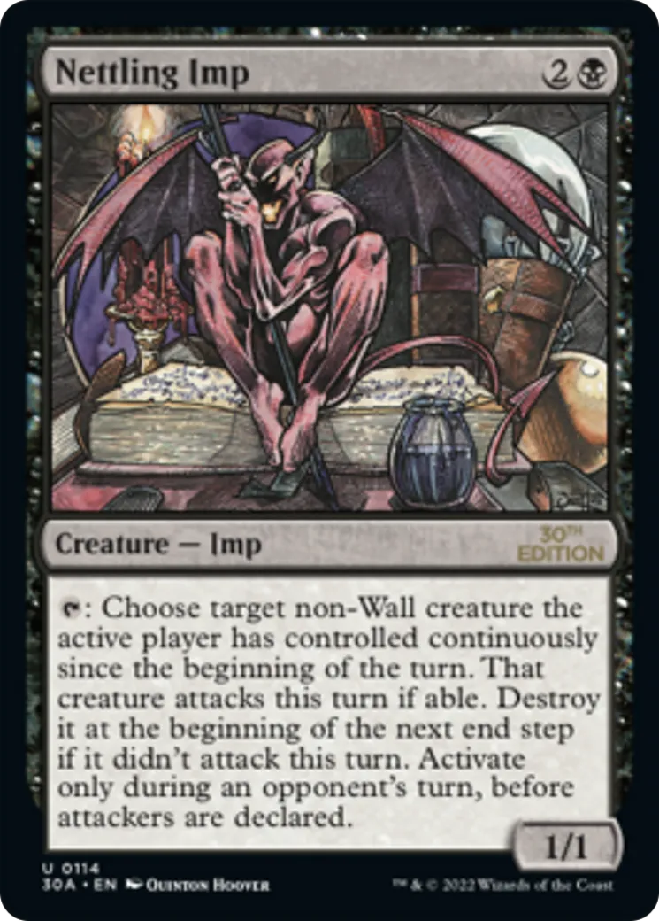Nettling Imp — 30th Anniversary Edition — Magic: The Gathering