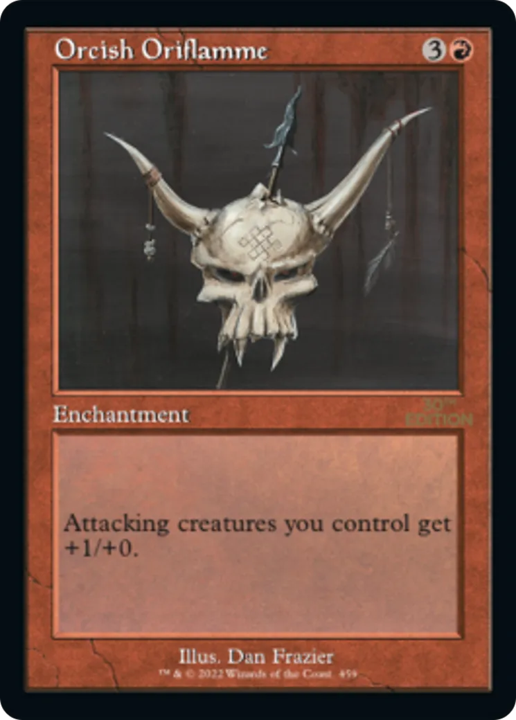 Orcish Oriflamme — 30th Anniversary Edition — Magic: The Gathering