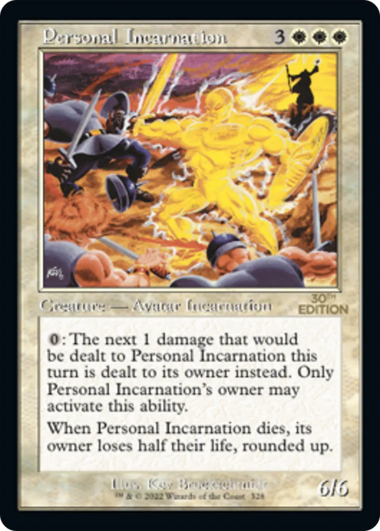Incarnation personnelle — 30th Anniversary Edition — Magic: The Gathering