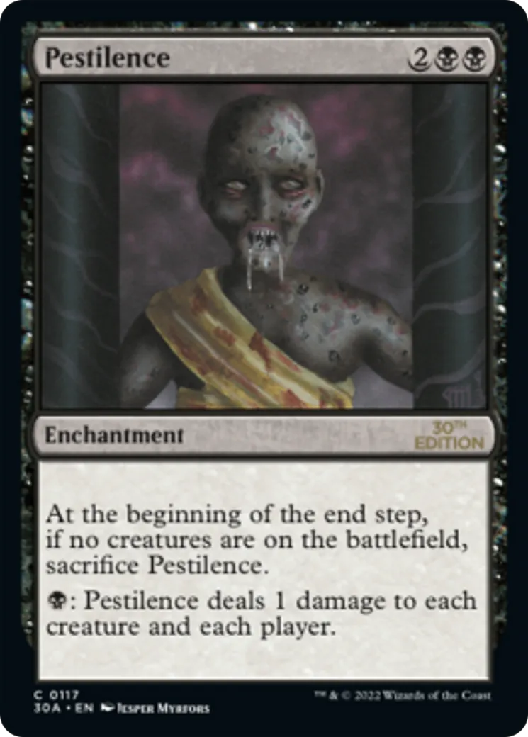 Pestilence — 30th Anniversary Edition — Magic: The Gathering