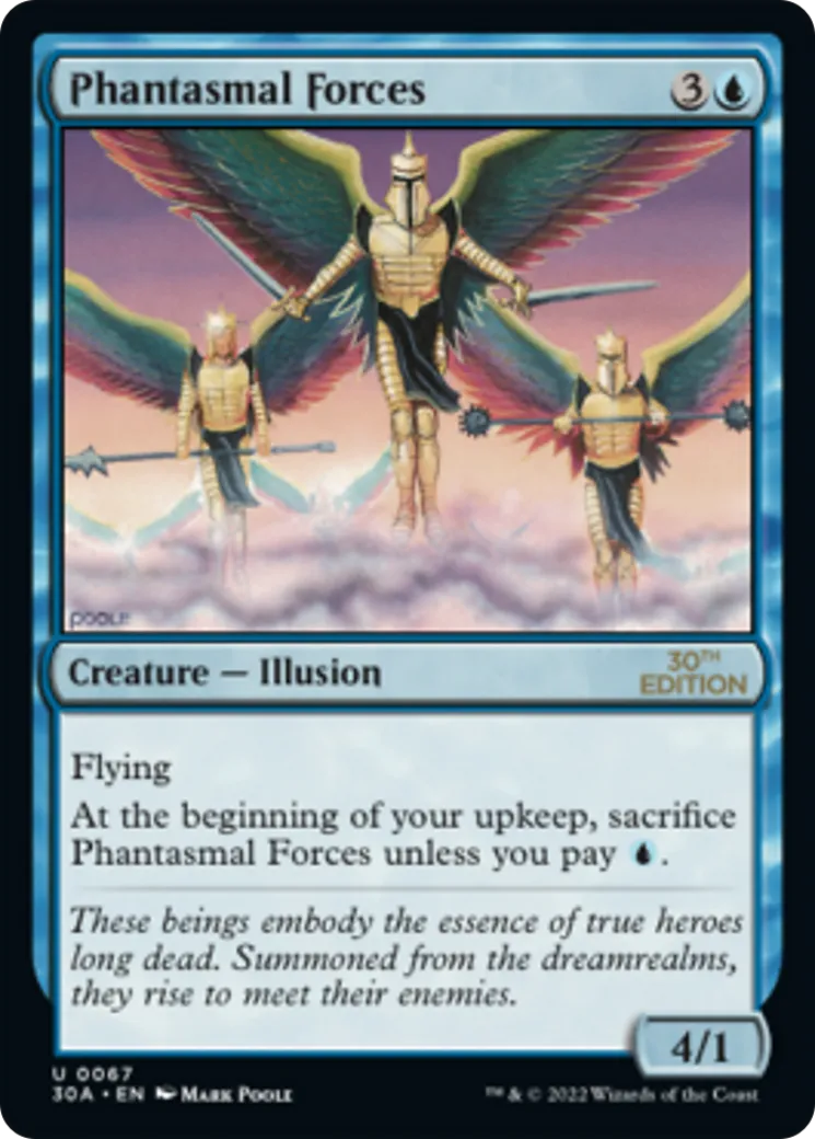 Phantasmal Forces — 30th Anniversary Edition — Magic: The Gathering