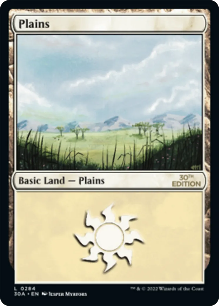 Plaine — 30th Anniversary Edition — Magic: The Gathering