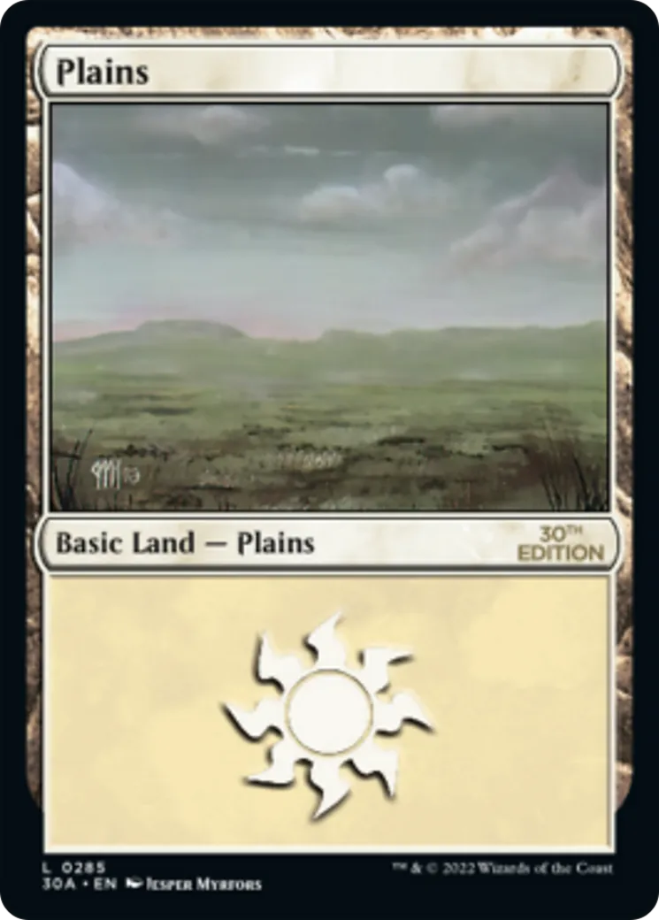 Plains — 30th Anniversary Edition — Magic: The Gathering