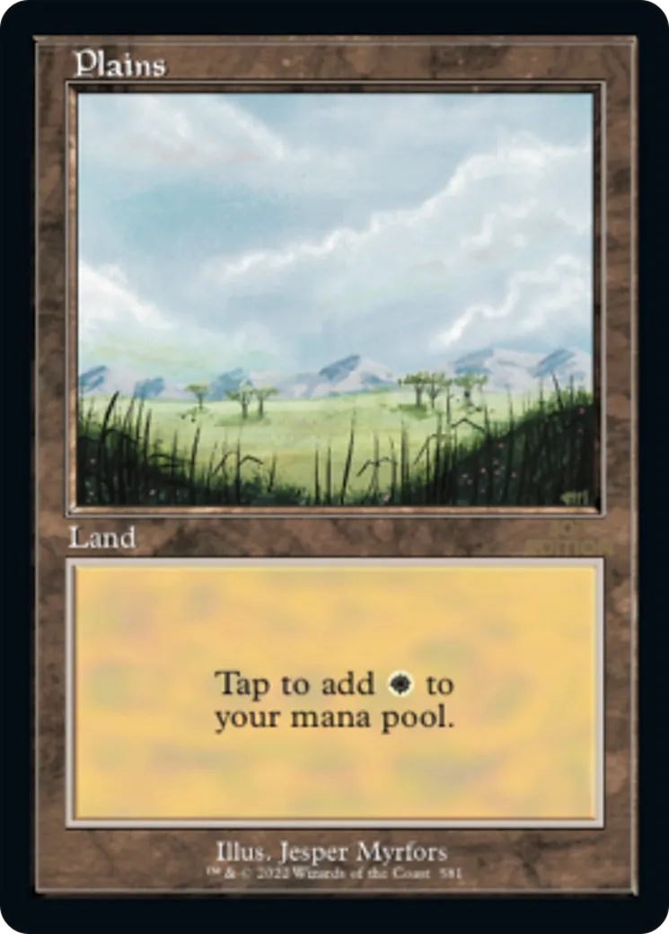 Plains — 30th Anniversary Edition — Magic: The Gathering