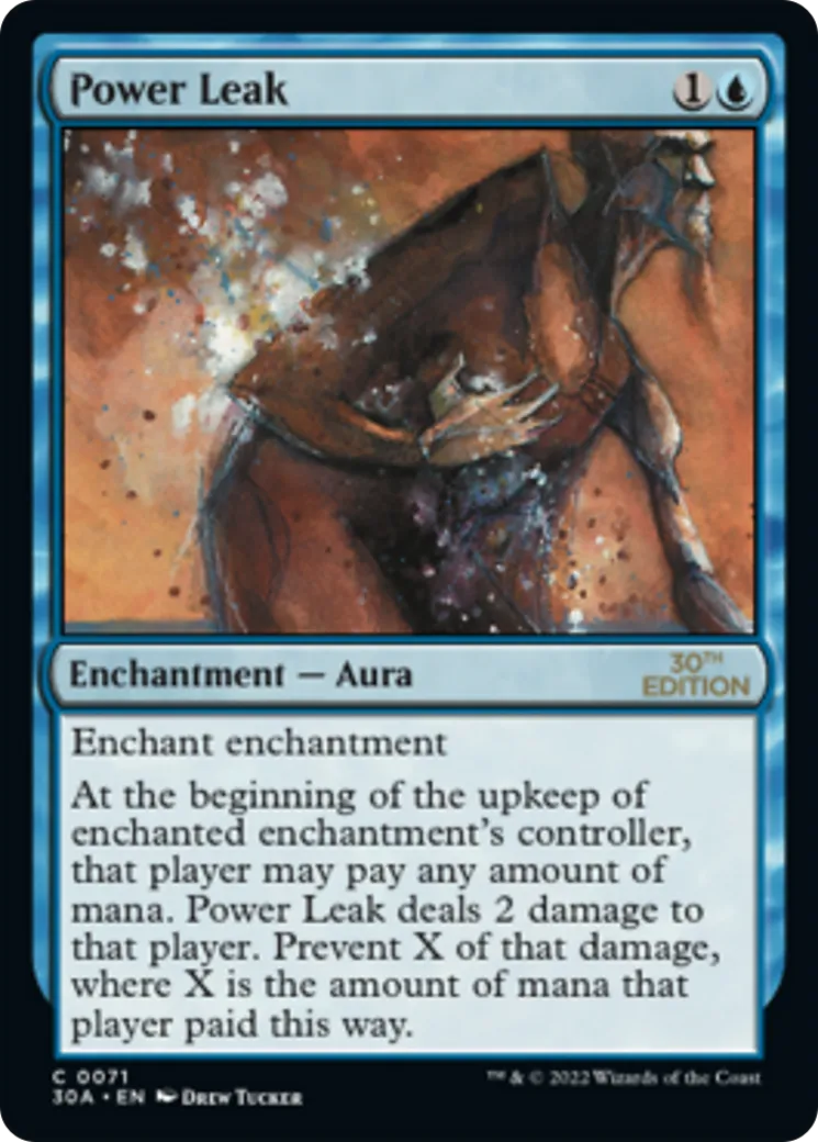 Power Leak — 30th Anniversary Edition — Magic: The Gathering