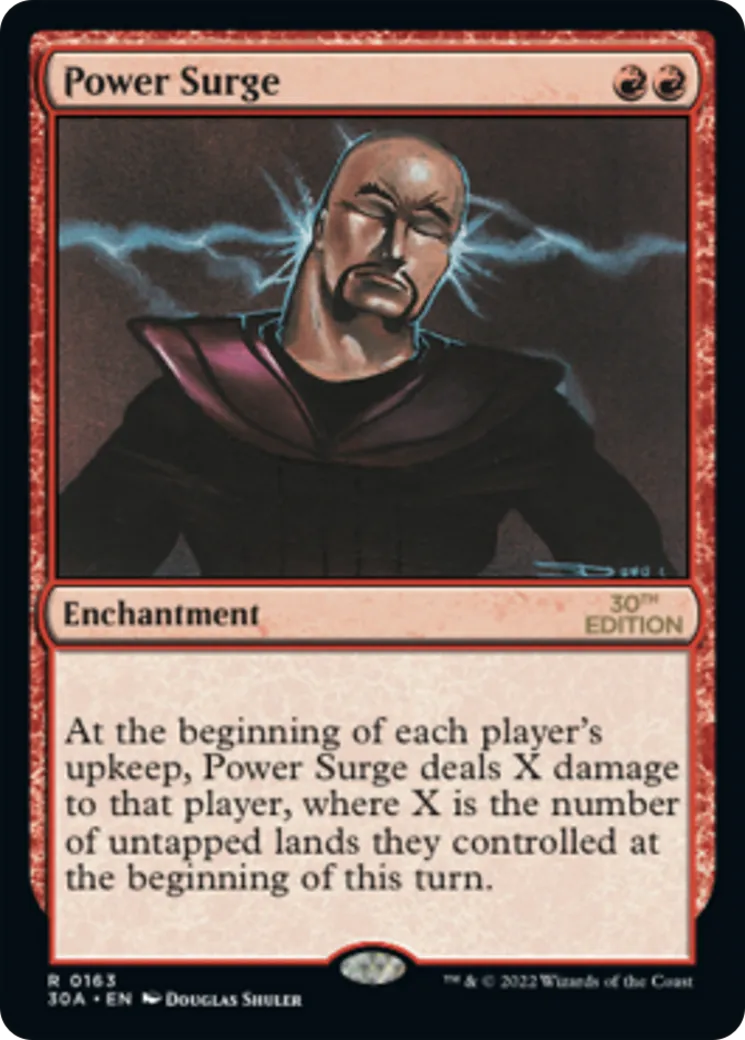 Surtension — 30th Anniversary Edition — Magic: The Gathering