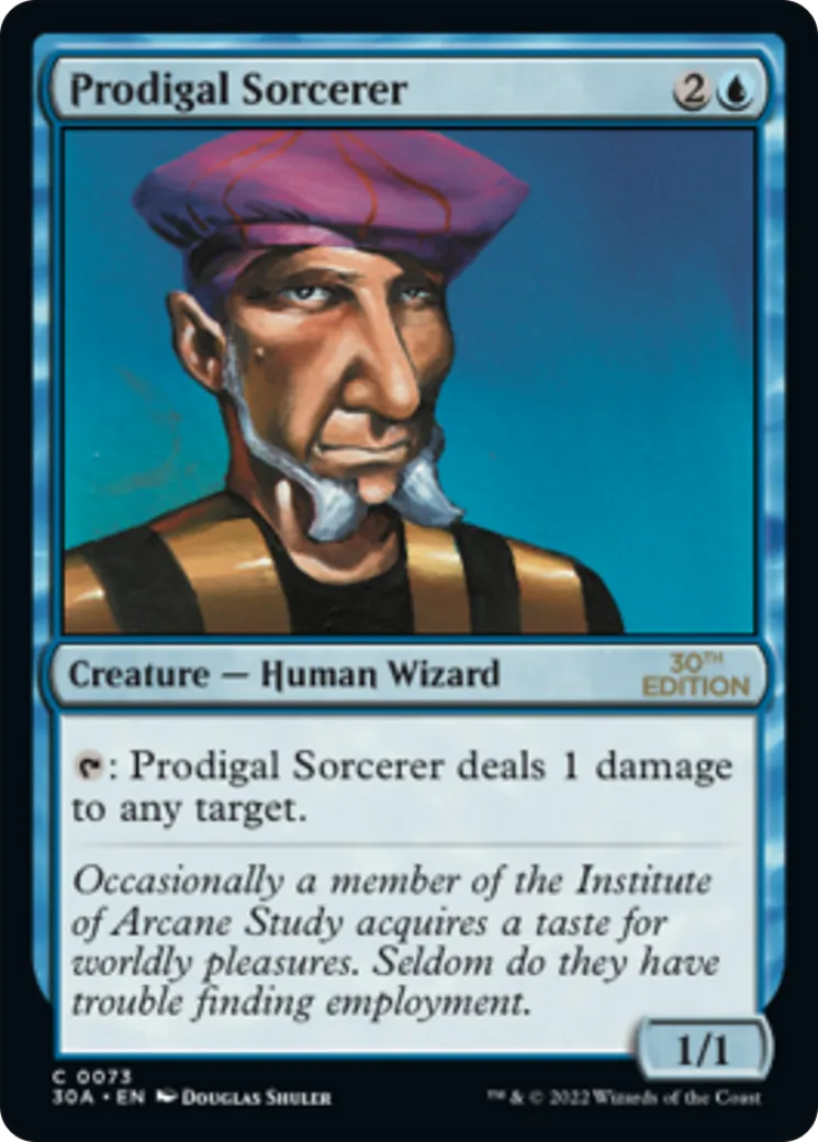 Sorcier sybarite — 30th Anniversary Edition — Magic: The Gathering